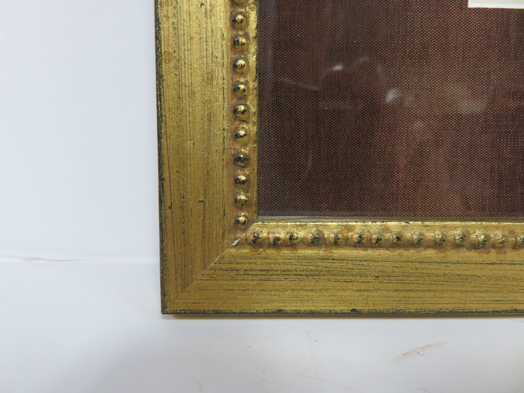 "Le Manoir" Signed Etching