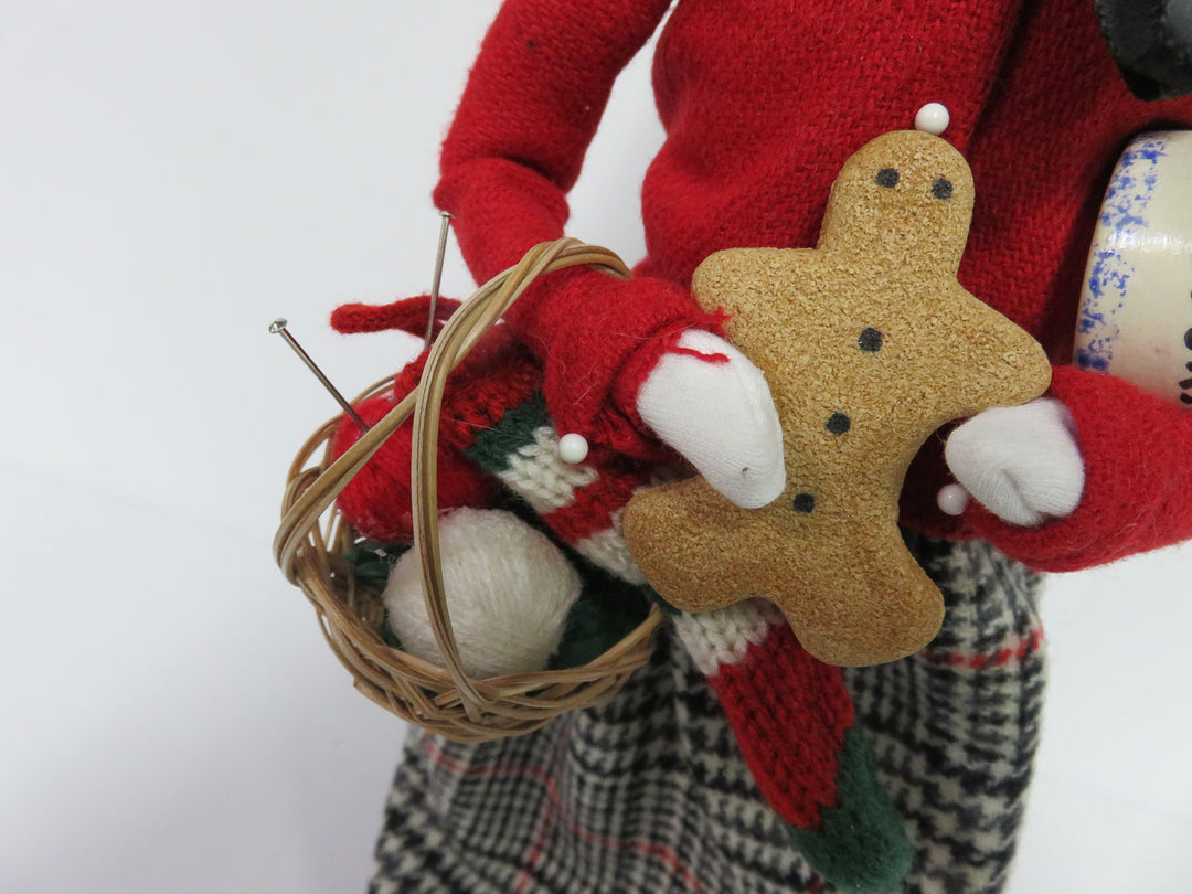 Byers Choice Grandmother Shopper