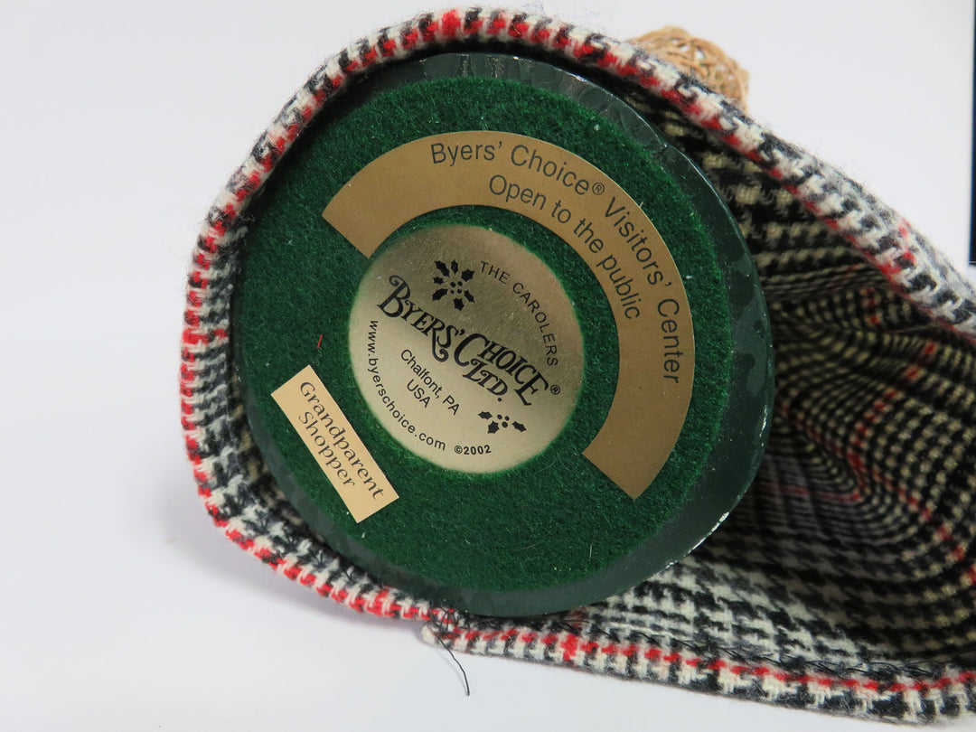 Byers Choice Grandmother Shopper