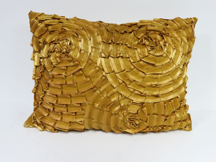 Pier 1 Gold Pillow