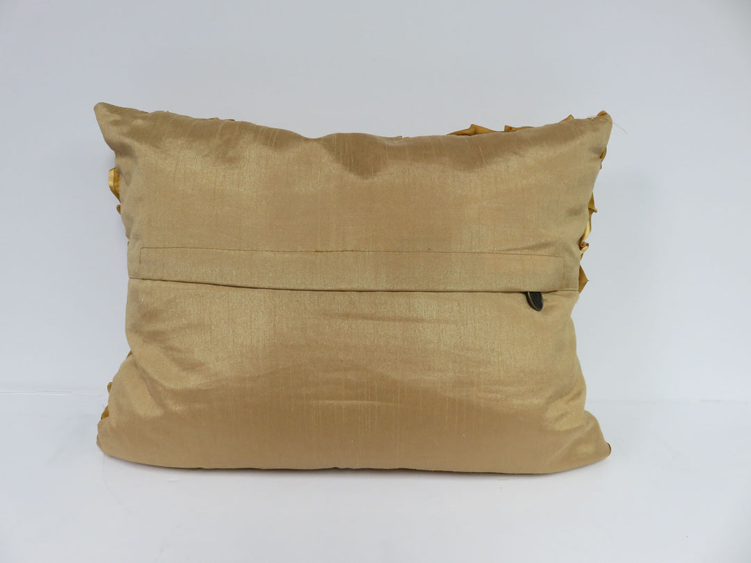 Pier 1 Gold Pillow