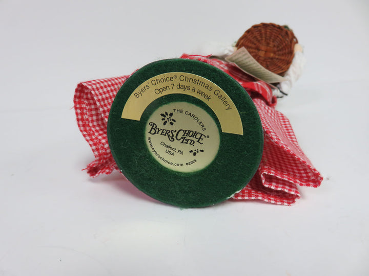 Byers Choice Girl with Cookies