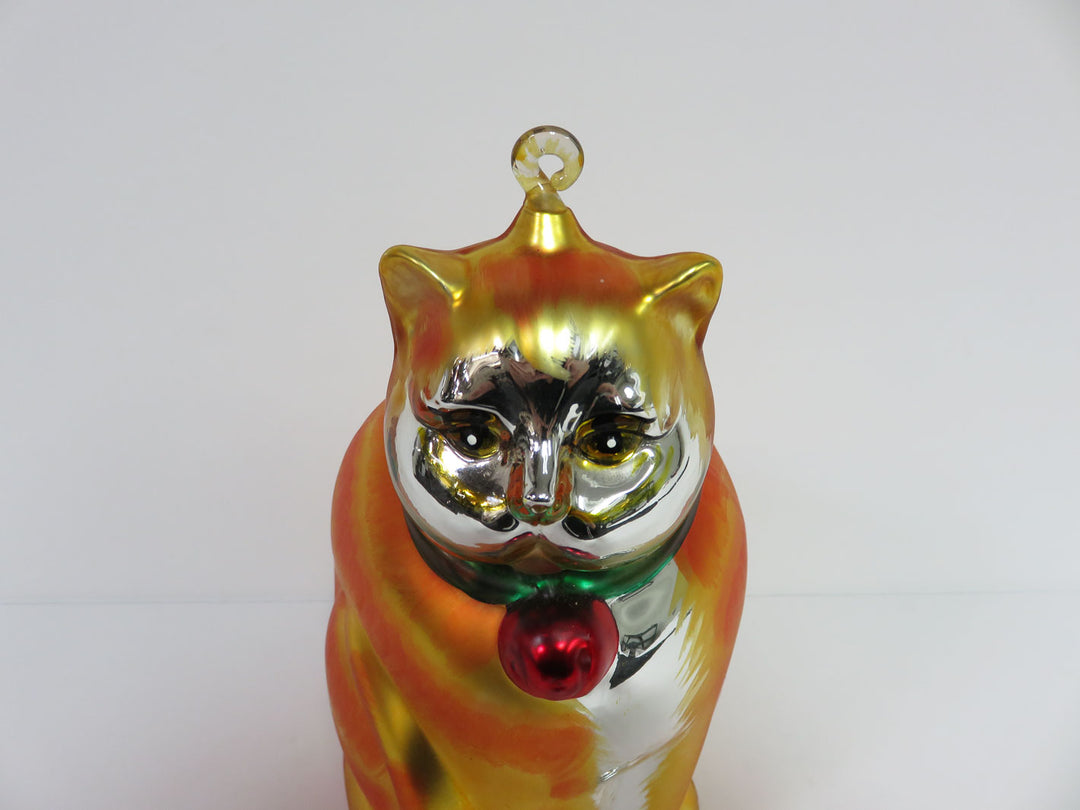 Dept. 56 Glass Tabby Cat
