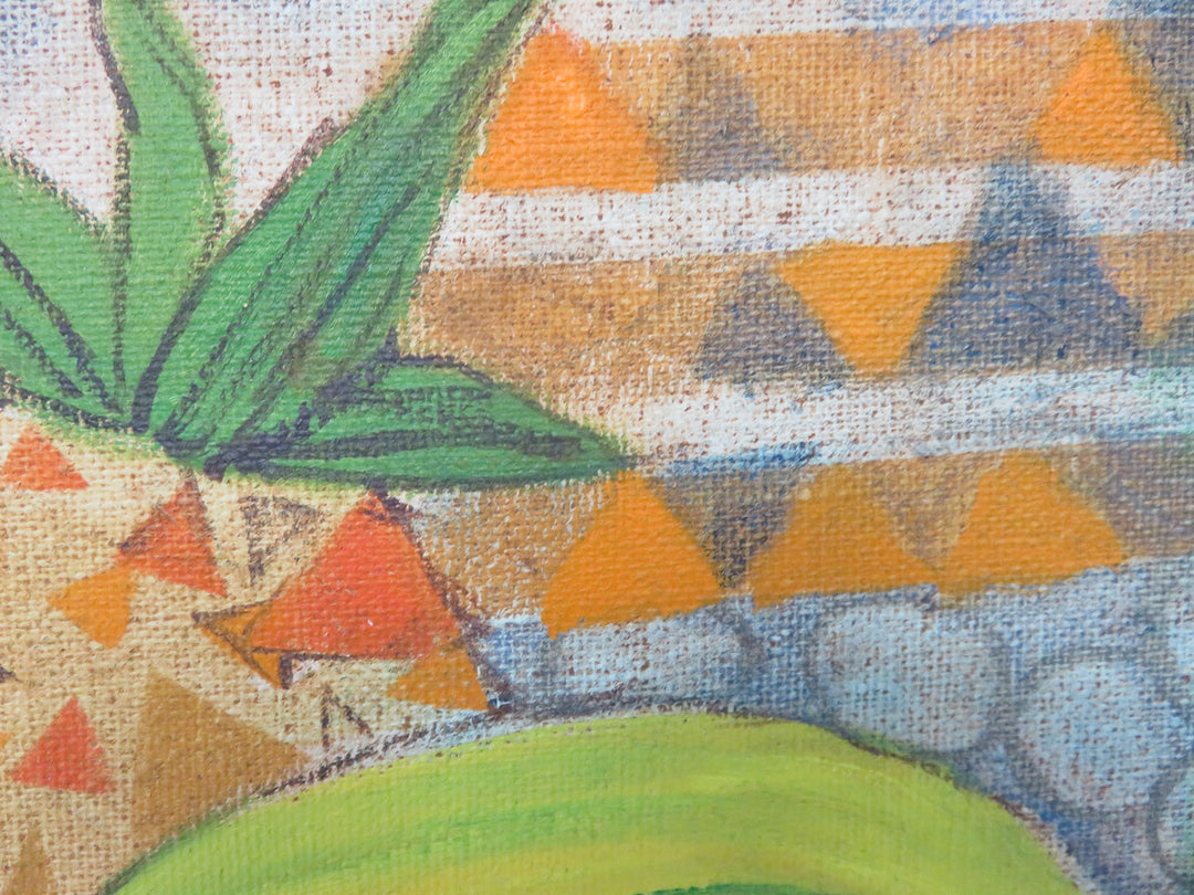 Painting - Original on Fabric