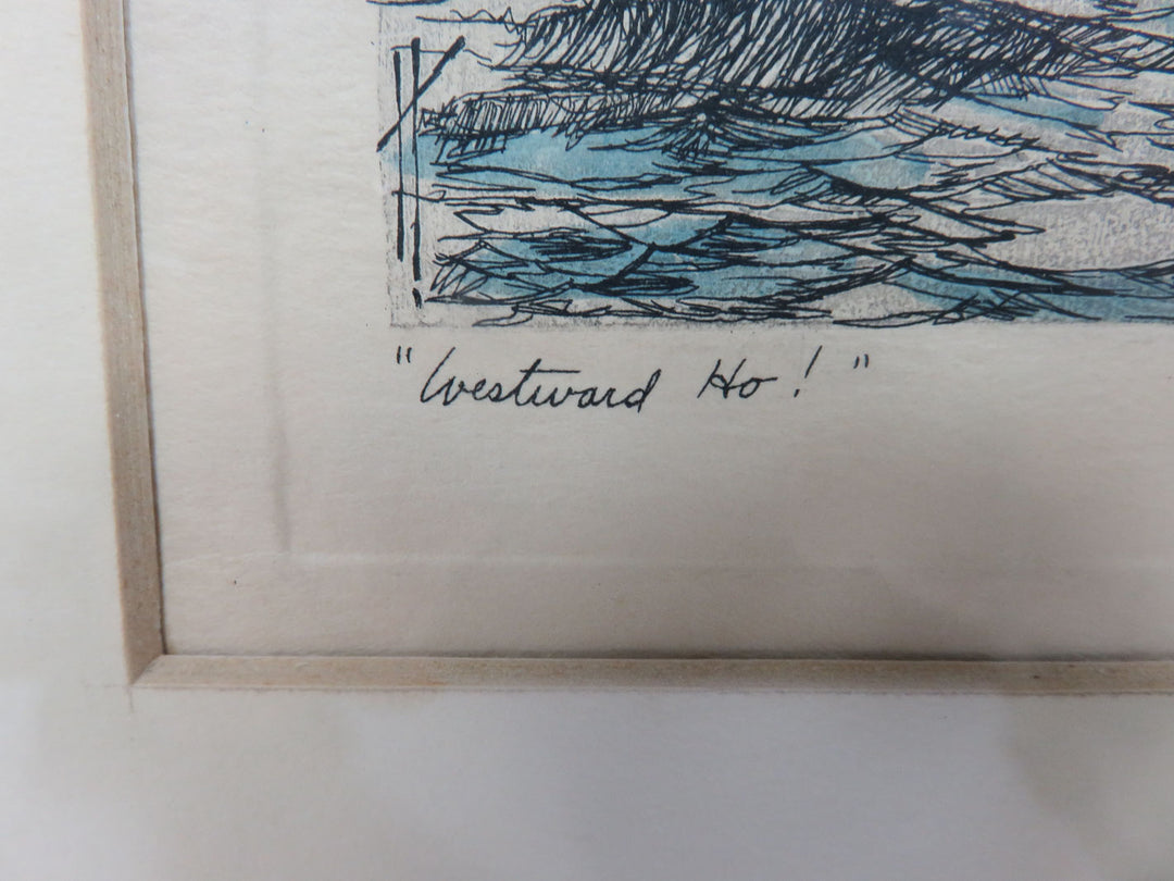 Tall Ship Print by Ron Hardy