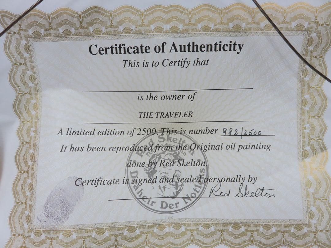 "The Traveler" by Red Skelton