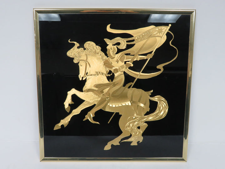 Warrior on Horse Artwork