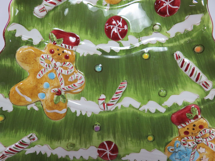 Christmas Tree Shaped Platter