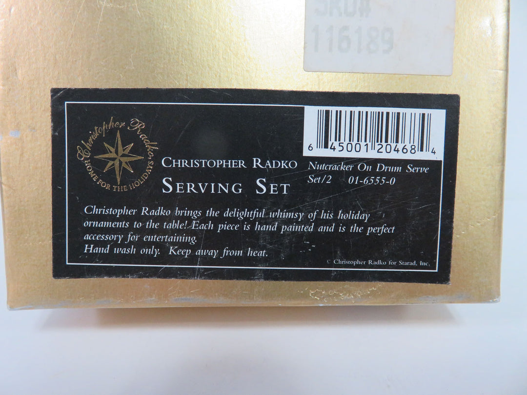 Christopher Radko Serving Set