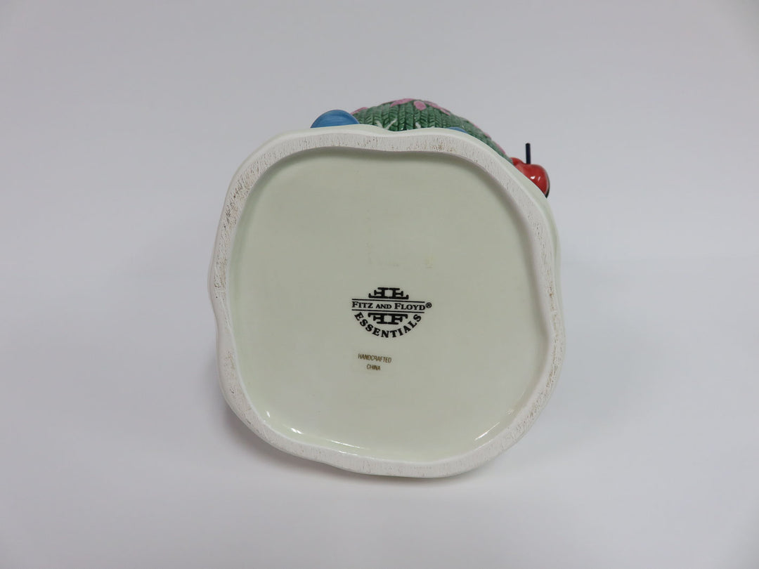 Fitz & Floyd Skiing Pig Jar