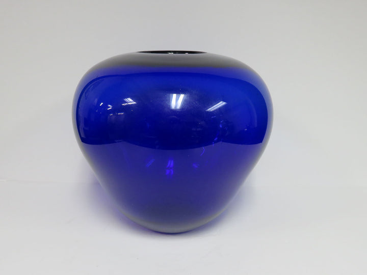 Cobalt Art Glass Vase