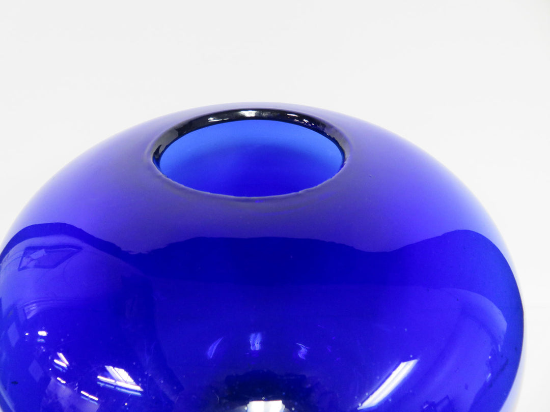 Cobalt Art Glass Vase