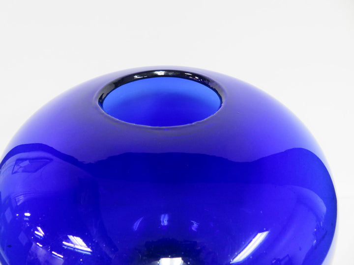 Cobalt Art Glass Vase