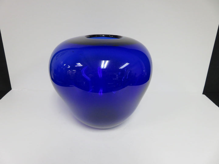 Cobalt Art Glass Vase