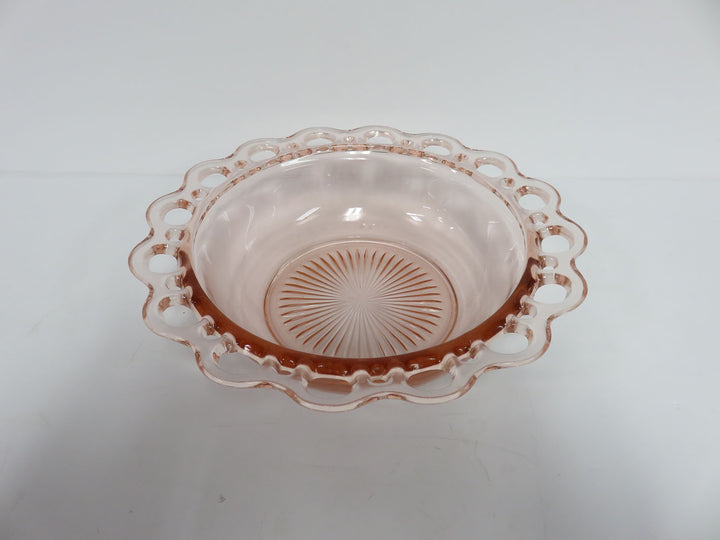 Anchor Hocking Pink Glass Bowl