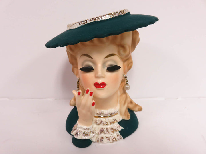 Napco Lady Head Vase