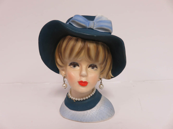 Napco Lady Head Vase