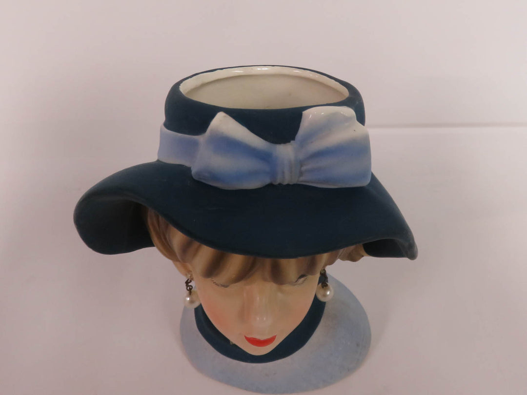 Napco Lady Head Vase