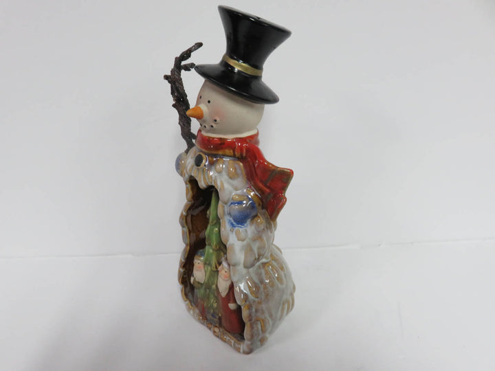 Snowman Votive