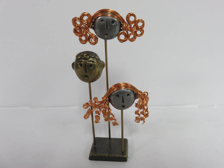 Folk Art Metal Sculpture