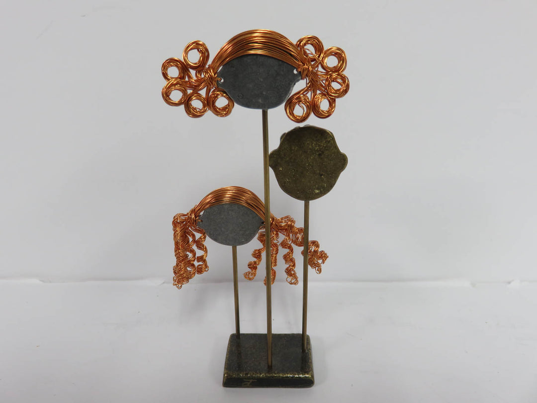 Folk Art Metal Sculpture