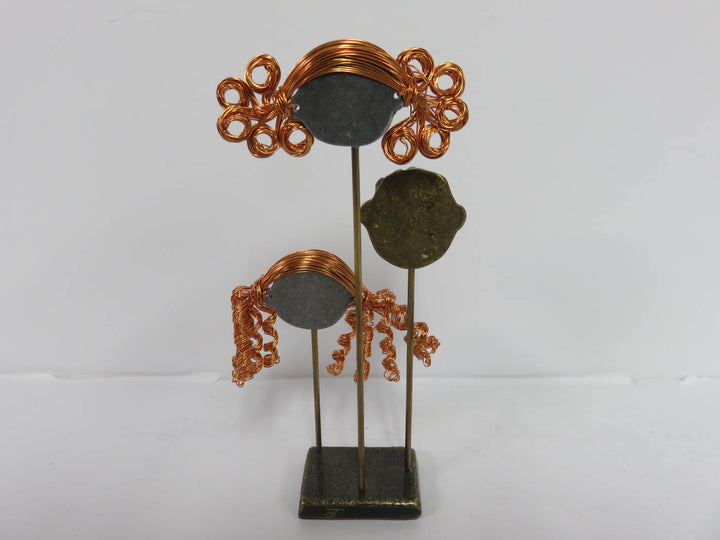 Folk Art Metal Sculpture