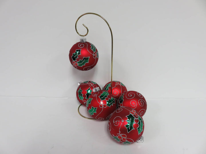 Holly Ornaments