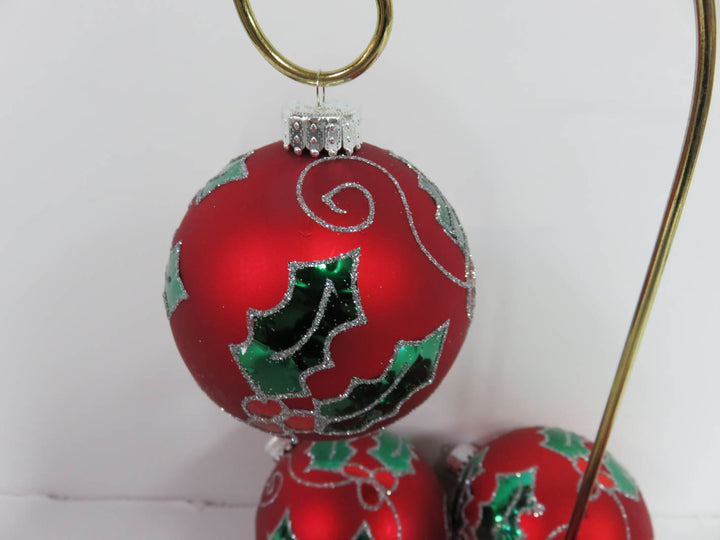 Holly Ornaments