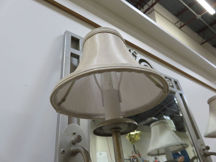 Hampton Bay Mirror with Sconces