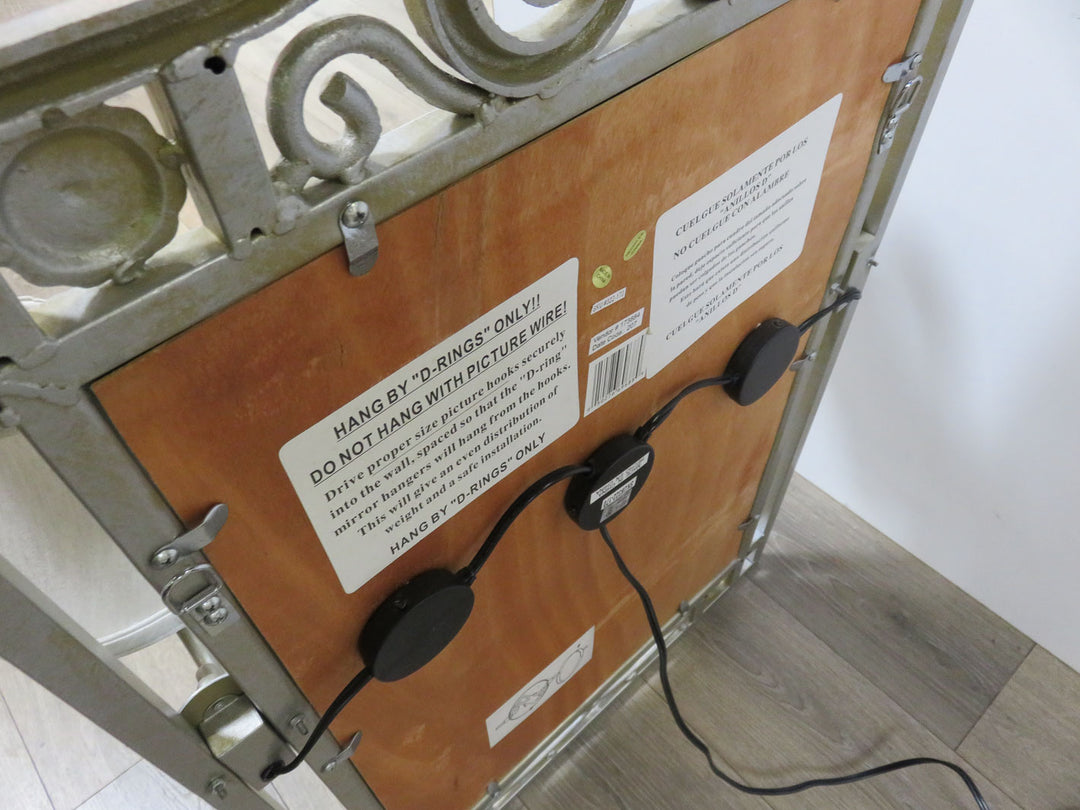 Hampton Bay Mirror with Sconces