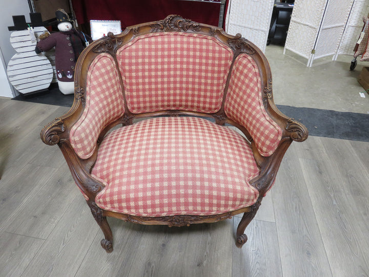 Vintage Upholstered Arm Chair