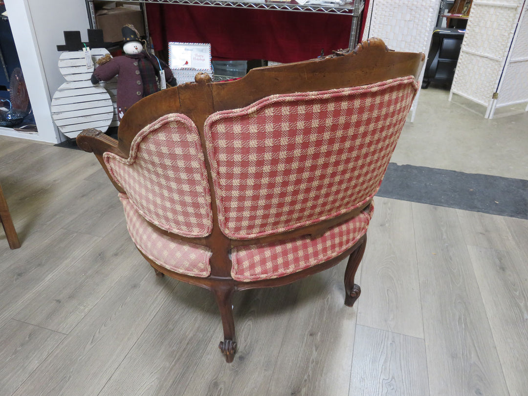 Vintage Upholstered Arm Chair