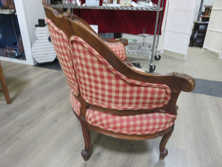 Vintage Upholstered Arm Chair
