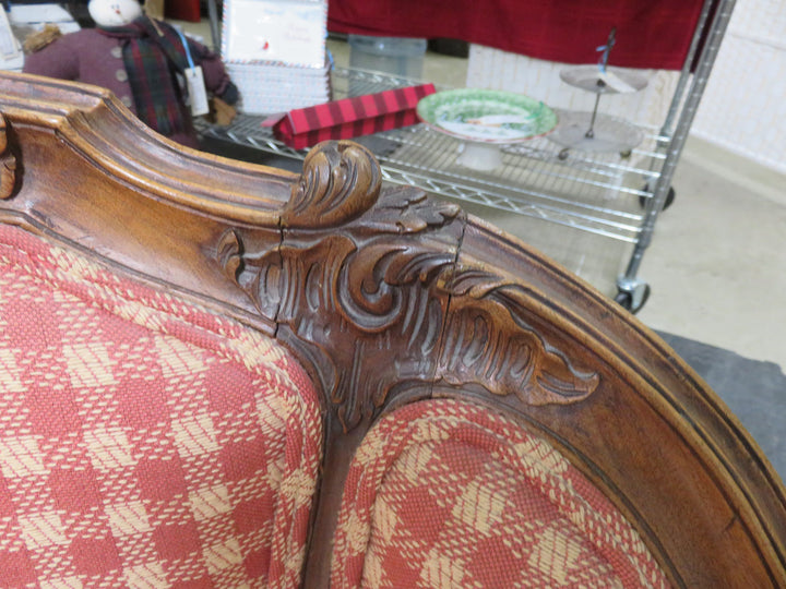 Vintage Upholstered Arm Chair