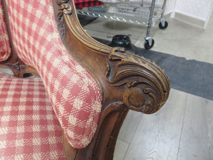 Vintage Upholstered Arm Chair