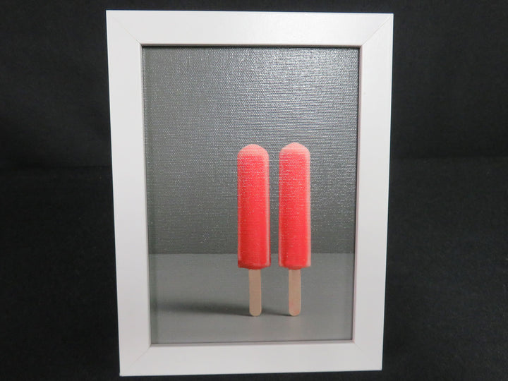 Popsicles Photograph on Canvas
