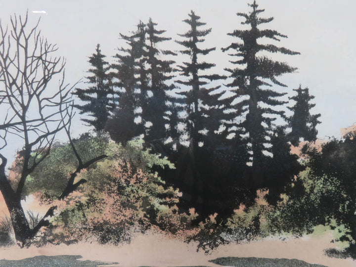 "Autumn Lane" Signed Jo Thompson Print