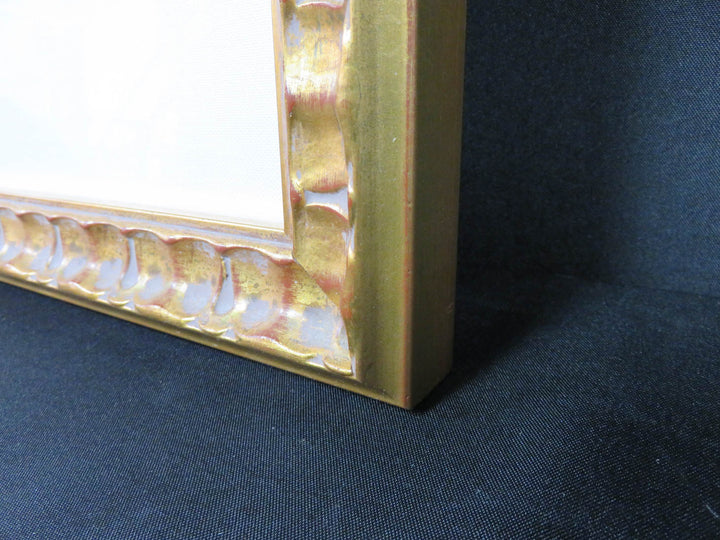 Signed Bird Print in Gold Frame