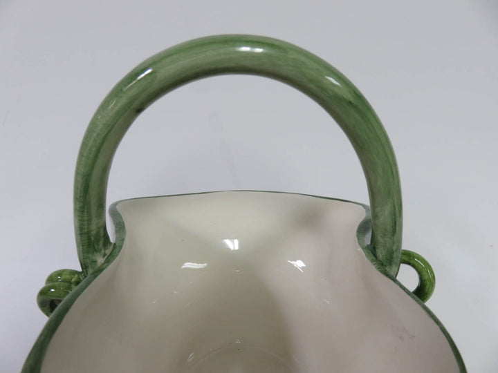 Ceramic Floral Basket