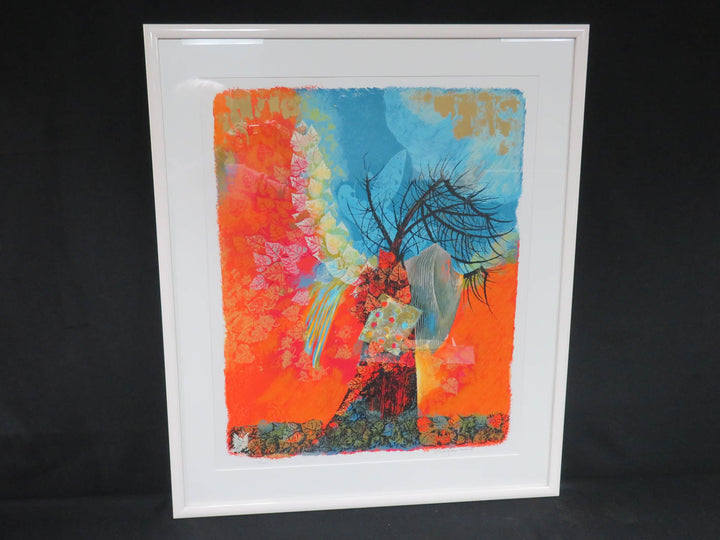 Abstract Serigraph by Shraga Weil