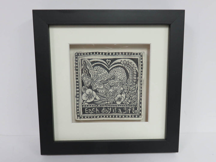 Original Painted Tile by Marsha McCarthy