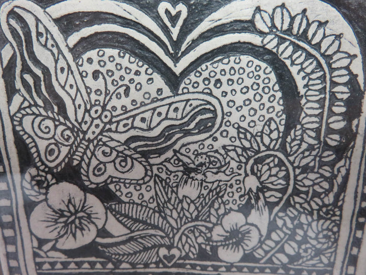 Original Painted Tile by Marsha McCarthy