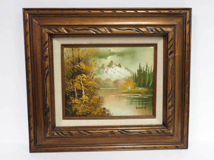 Autumn Scene Signed Painting