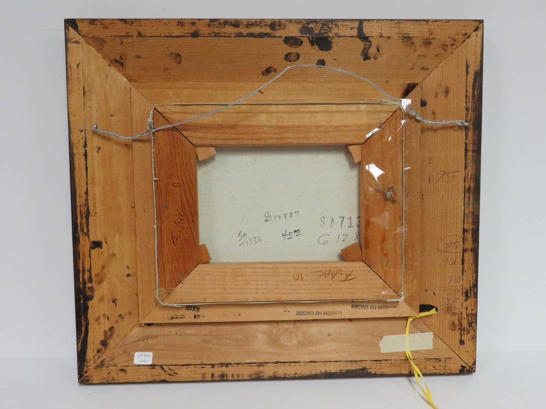 Autumn Scene Signed Painting