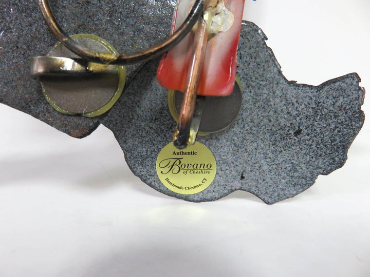 Enameled Copper Sculpture