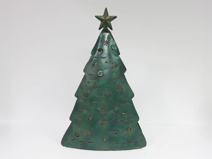 Tall Metal Christmas Tree