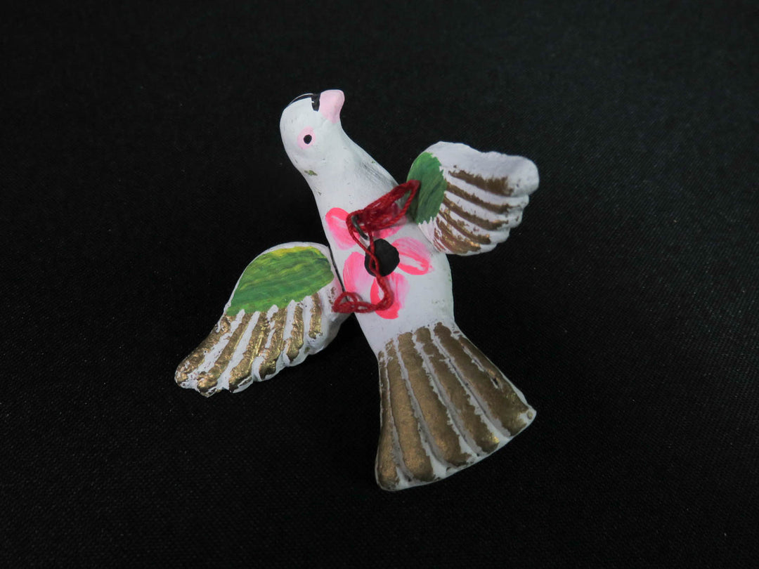 Folk Art Bird Ornaments