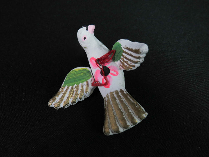 Folk Art Bird Ornaments