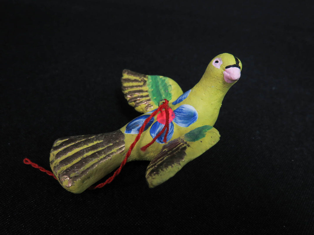 Folk Art Bird Ornaments