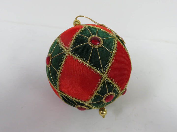 Velvet Christmas Ornaments